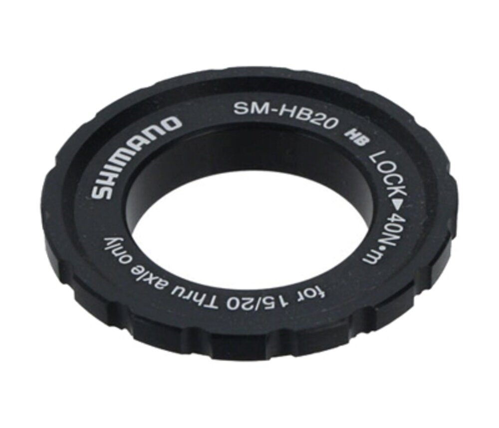 Shimano Disc Lockring Centerlock external, black