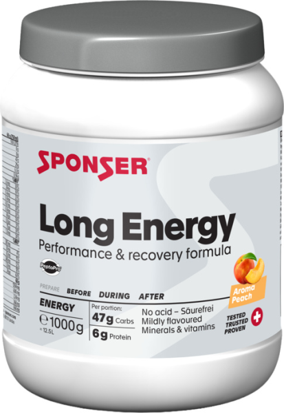 Sponser Long Energy, PEACH (1000 g)